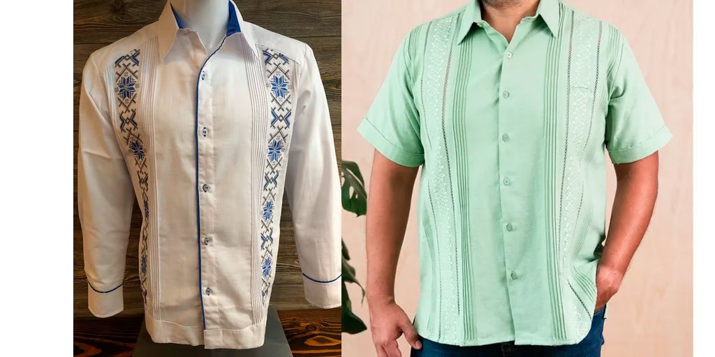 Camisas guayaberas para hombre